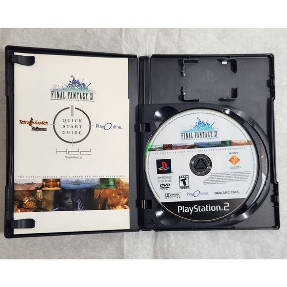 Final Fantasy X & XI Online Video Game Lot PS2 SquareSoft, 2001-2004 CIB - Picture 5 of 8